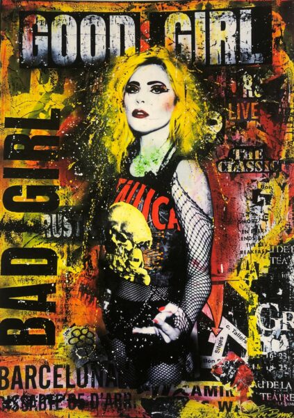 Good girl bad girl 60 x 40 cm opplag 100 NOK 2 600