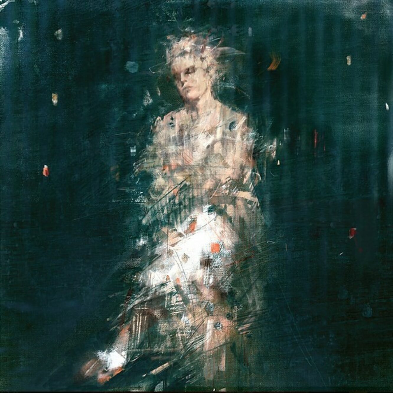 Ragnhild Sovik Moment IV Mixed media 85 x 85 cm Opplag 35
