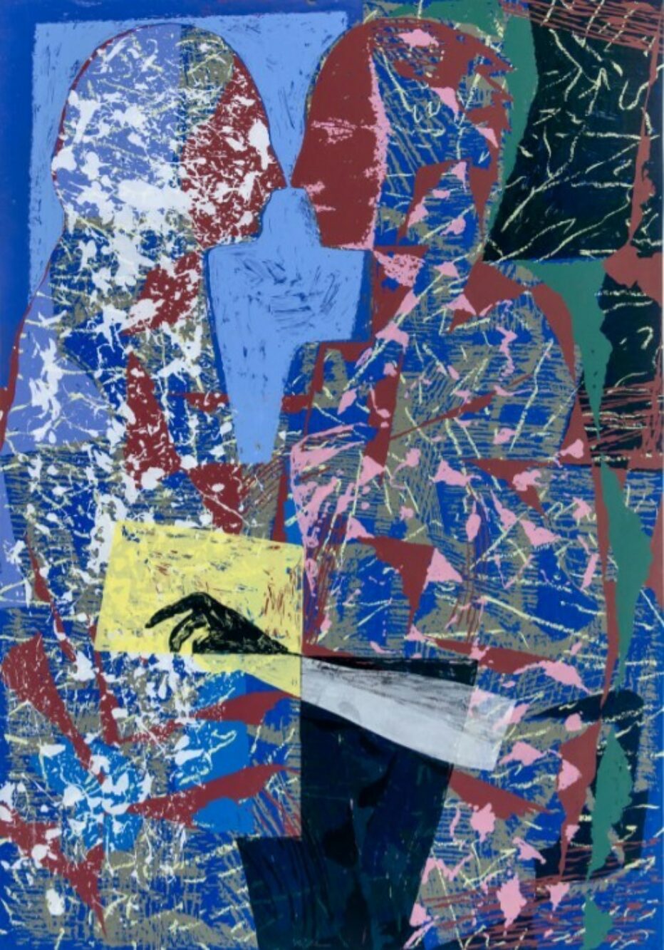 Sverre Bjertnaes En varmere vind III serigrafi 100 x 70 cm opplag 40 NOK 12 000